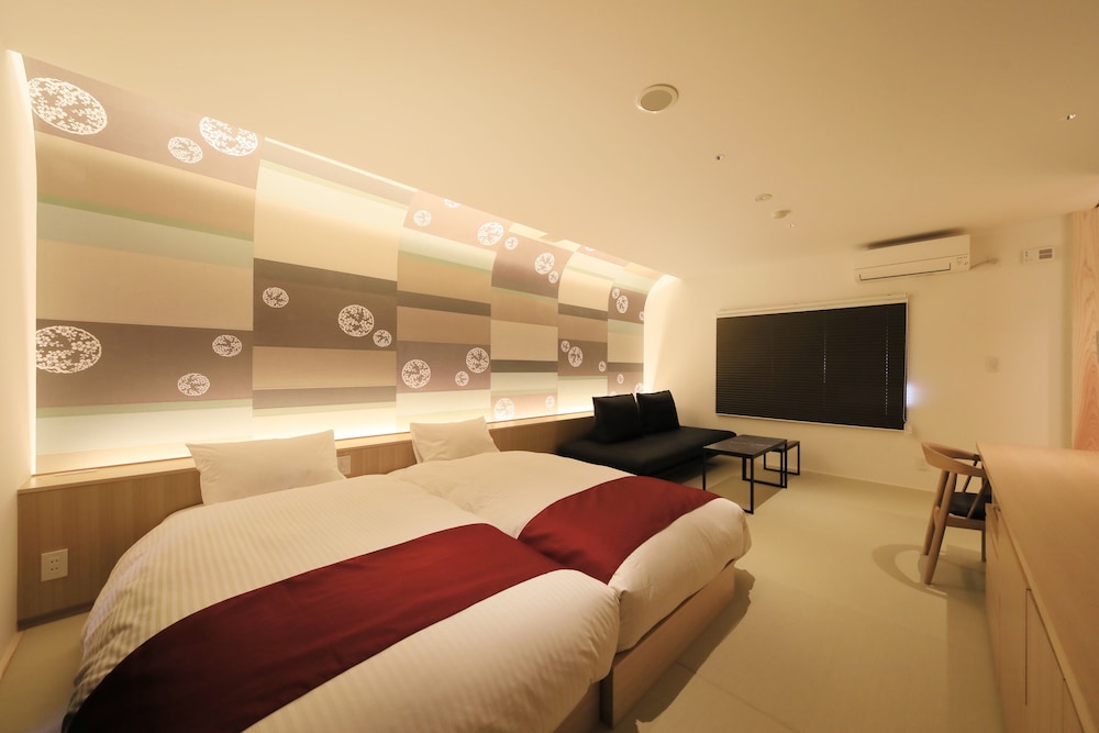 露天風呂付和室 デラックスツイン 禁煙 | 河口湖 温泉寺 夢殿