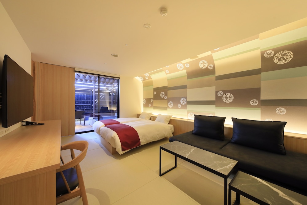 露天風呂付和室 デラックスツイン 禁煙 客室7 | 河口湖 温泉寺 夢殿