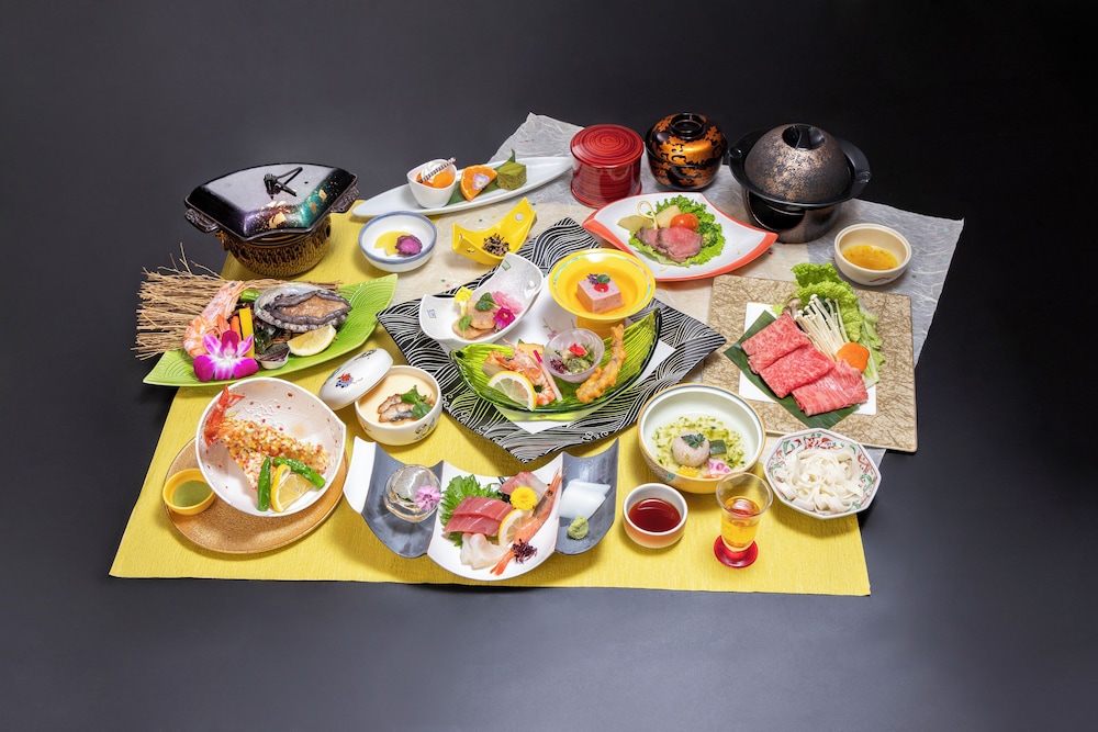 Japanese Style Room, Ocean View, Kaiseki Dinner, Hamazen 客室1 | ホテル明山荘