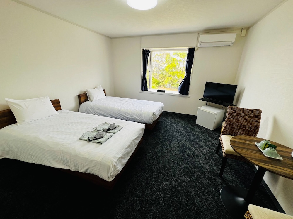 [禁煙2階] [リニューアル洋室] ラージツイン (バスなし) | アレーズド・バレ　ＳＨＩＲＡＨＡＭＡ