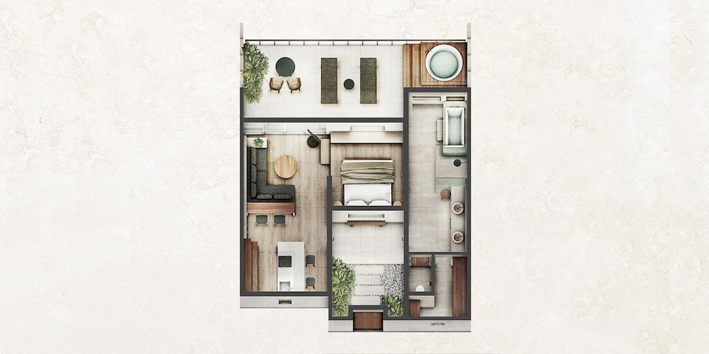 スタンダードヴィラ 禁煙 客室3 | KAYATSUMA OKINAWA HOTEL & RESORT