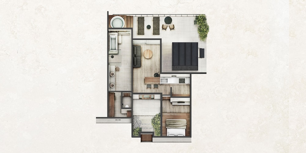 プレミアム ヴィラ (プライベートサウナ付き) 禁煙 客室3 | KAYATSUMA OKINAWA HOTEL & RESORT