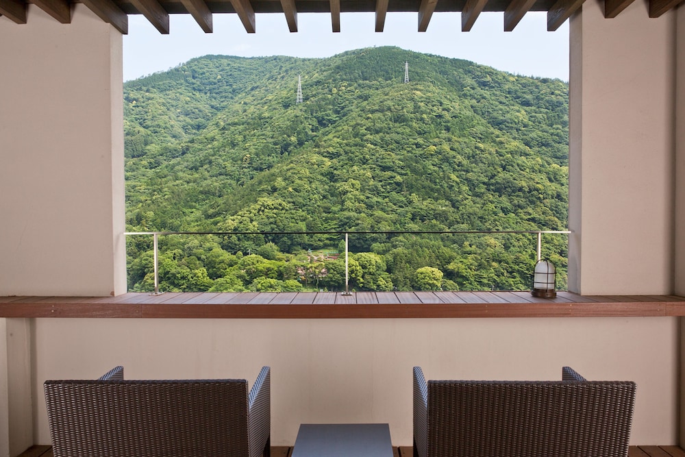 【大人専用】ラグジュアリータワー 和洋室 露天風呂付 禁煙 バルコニーからの眺望0 | あうら橘