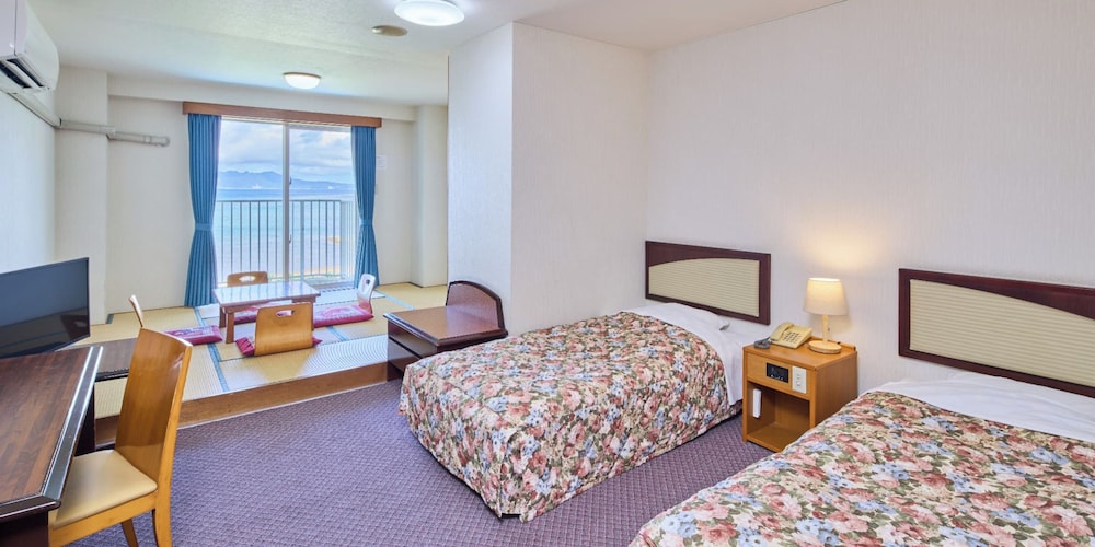 和洋室 オーシャンビュー | みゆきハマバルリゾート