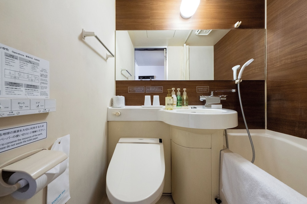 ダブルルーム 喫煙可 バスルーム0 | ホテルマツモトよろづや