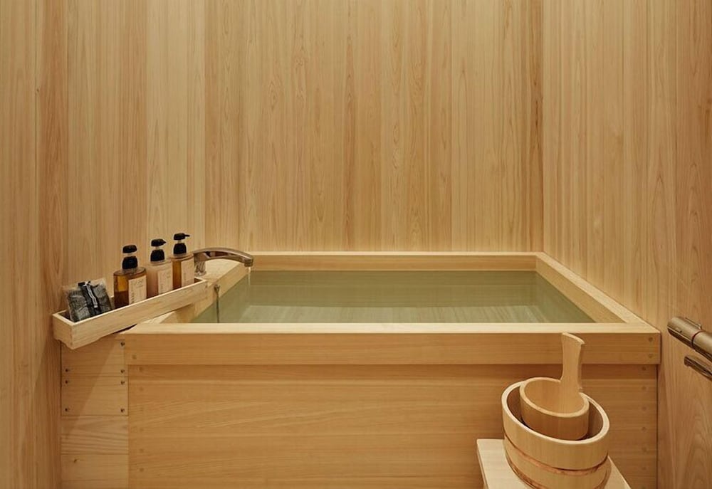 ベーシック ツインルーム 禁煙 マウンテンビュー バスルーム0 | オーベルジュ フレンチの森