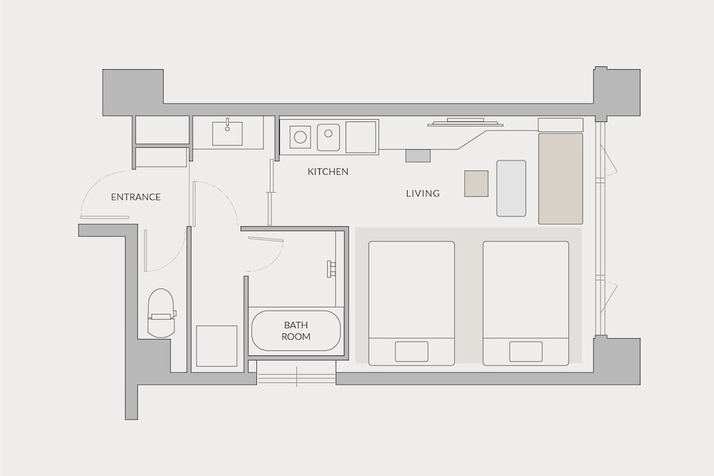 プレミアムツイン 禁煙 客室2 | FAV LUX 長崎
