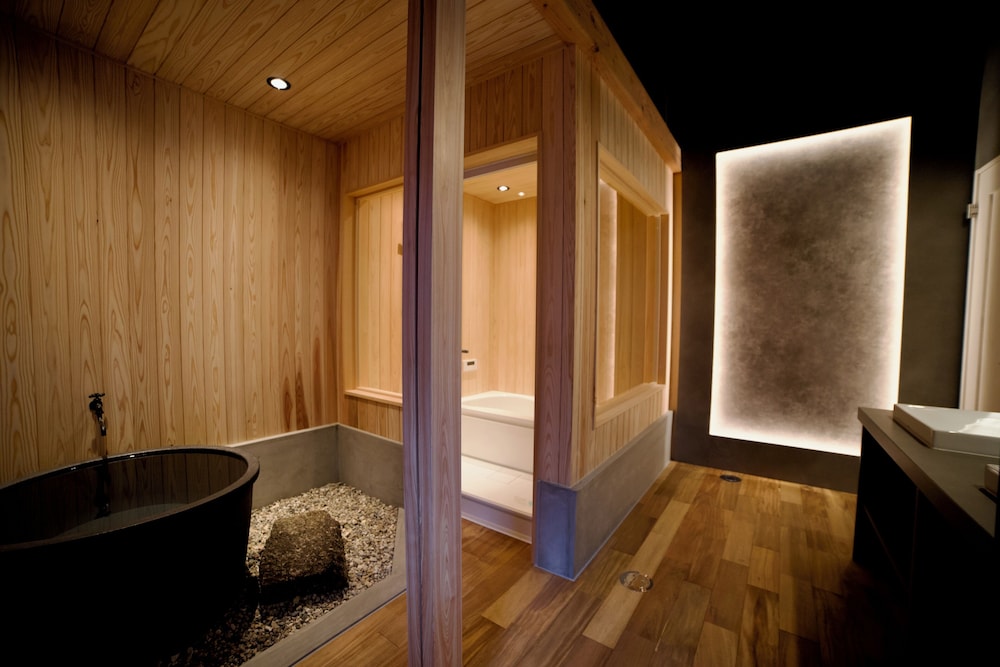 和風ハウス 2 ベッドルーム サウナ エグゼクティブフロア バスルーム0 | 和乃リトリート ひといき