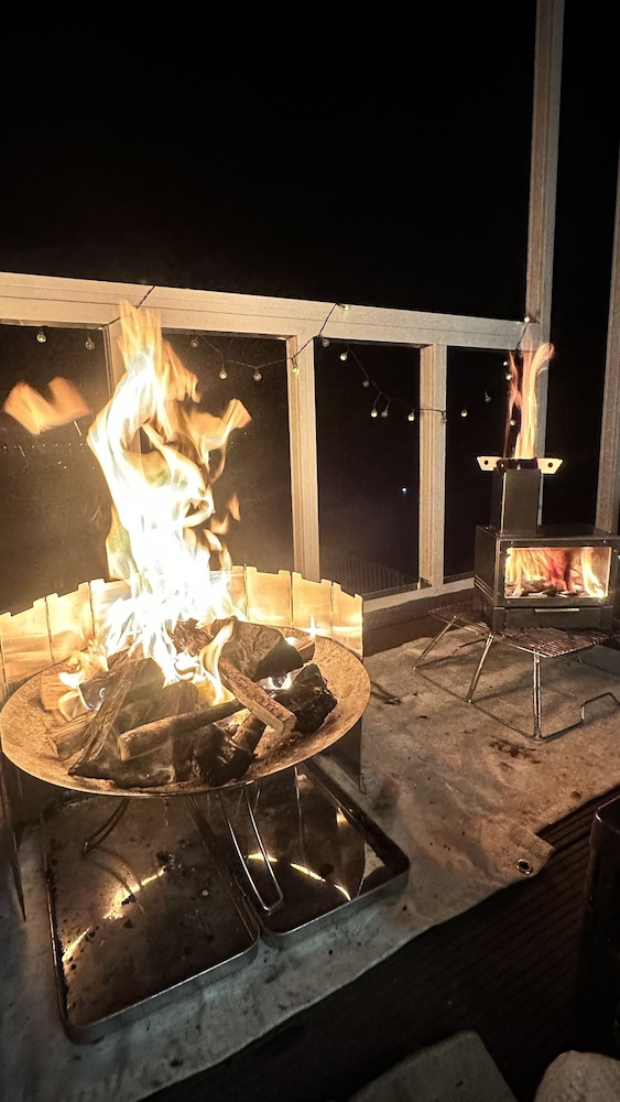 デザイン コテージ 4 ベッドルーム パーシャルレイクビュー ガーデン テラス / パティオ3 | ヴィラグランピング S.O.P 富士河口湖