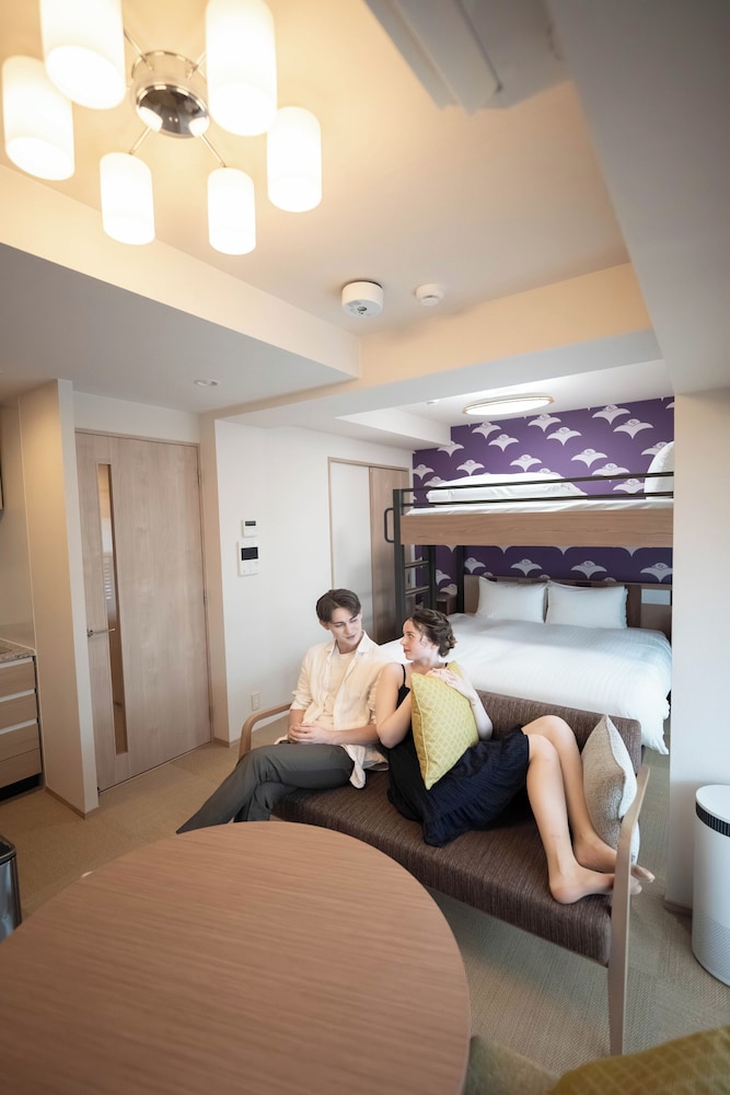 ダブル＆ロフトベッドルーム キッチン・洗濯機付き 禁煙 客室5 | 日和ステイ京都鴨川