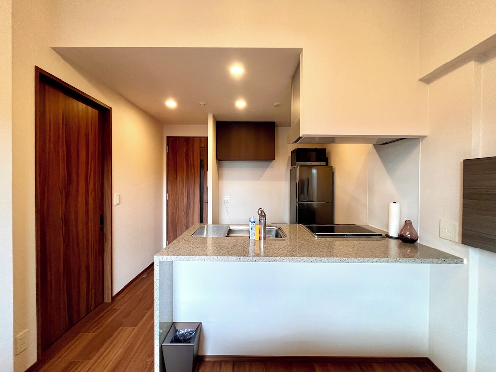 和モダンファミリーデラックス（最大5名：大人4名・子供1名） 専用キッチン0 | 日和ステイ京都鴨川