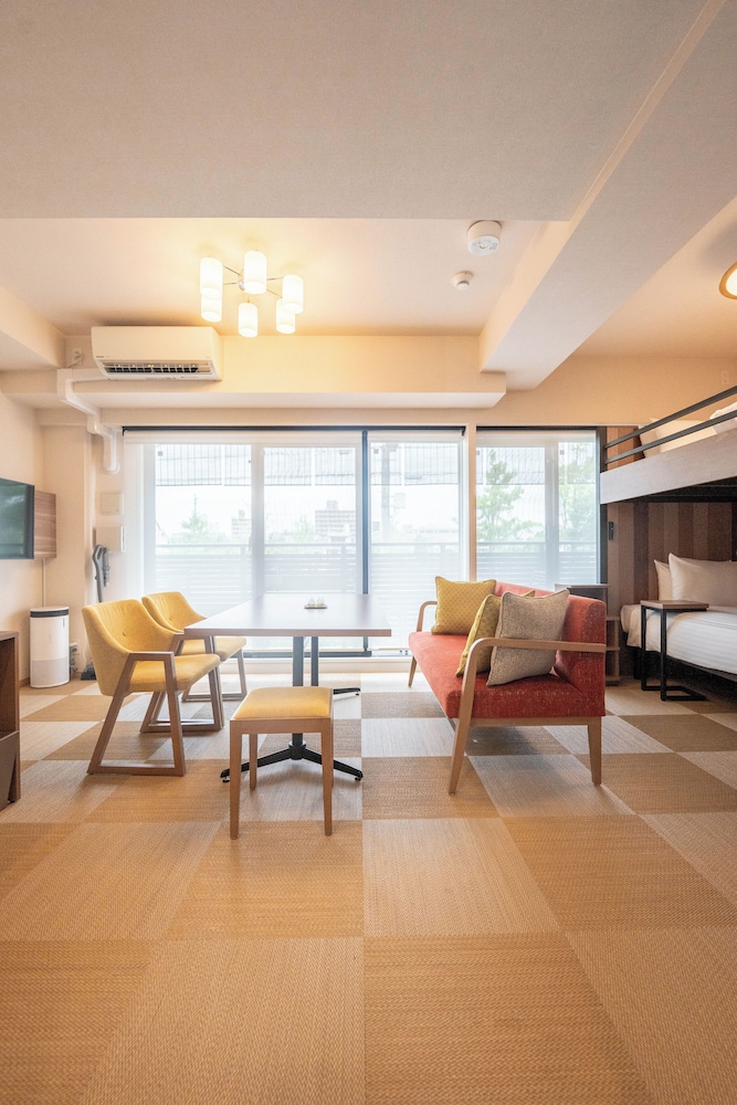 ツイン＆ロフトベッド ファミリールーム キッチン・洗濯機付き 禁煙 客室4 | 日和ステイ京都鴨川