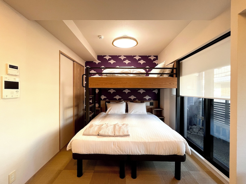 ダブル＆ロフトベッドルーム キッチン・洗濯機付き 禁煙 客室3 | 日和ステイ京都鴨川