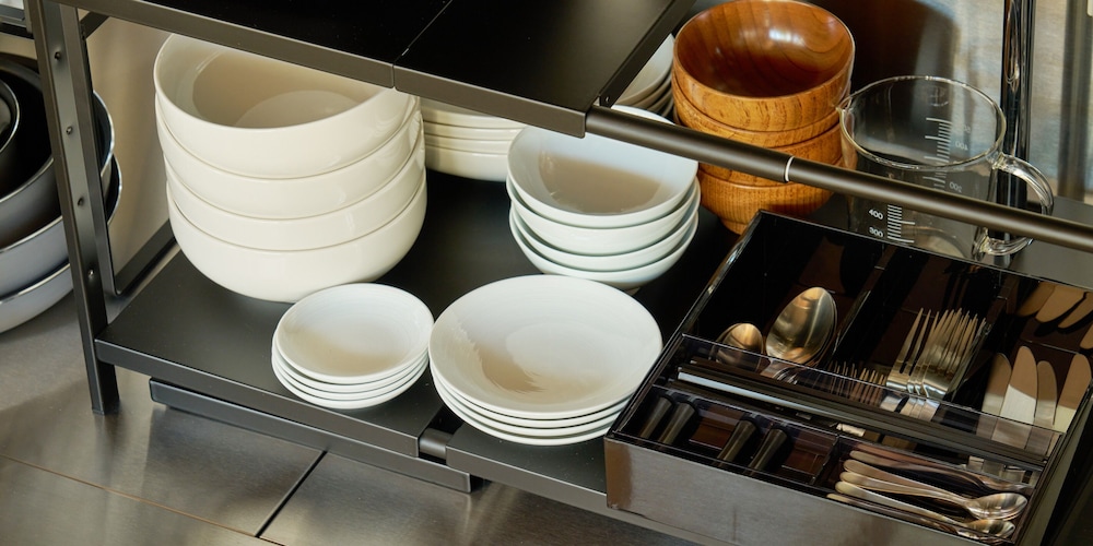 ファミリールームナチュラル キッチンコンロ付き 禁煙 専用キッチン1 | ラグジュテックヴィラ芦徳