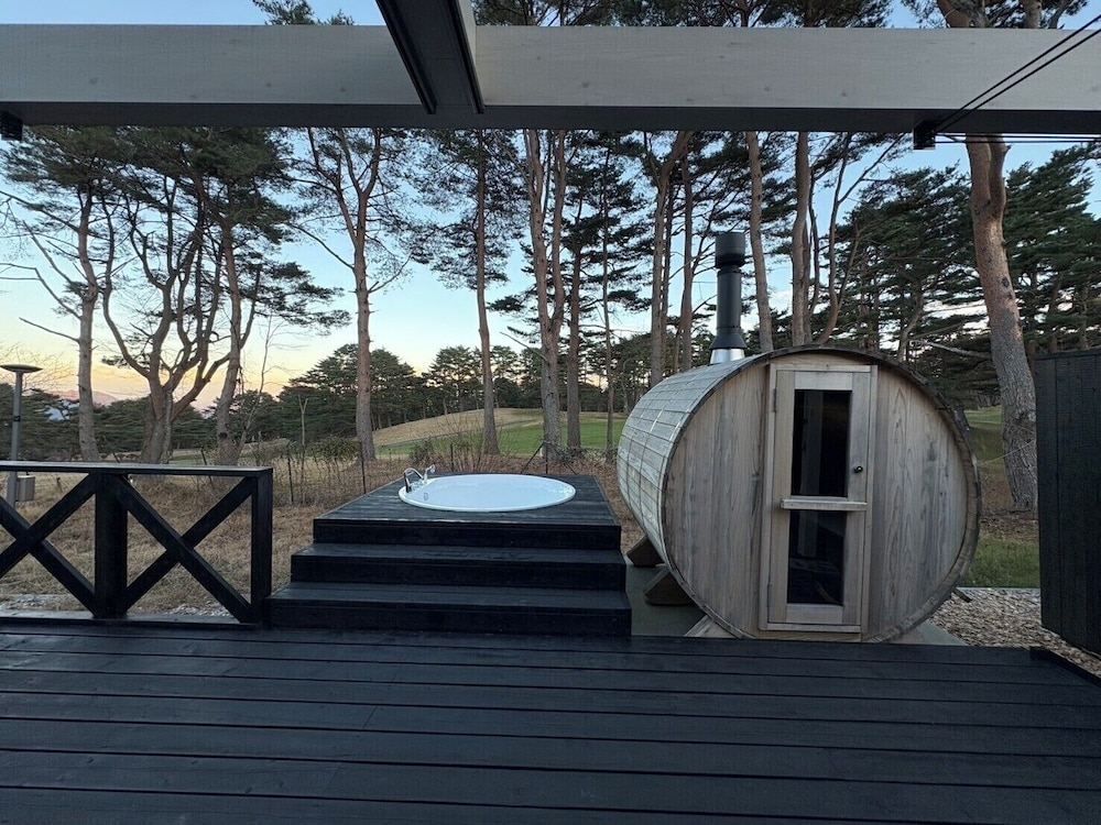 サウナヴィラ (バレル) 禁煙 テラス / パティオ0 | THE SENSE FUJI