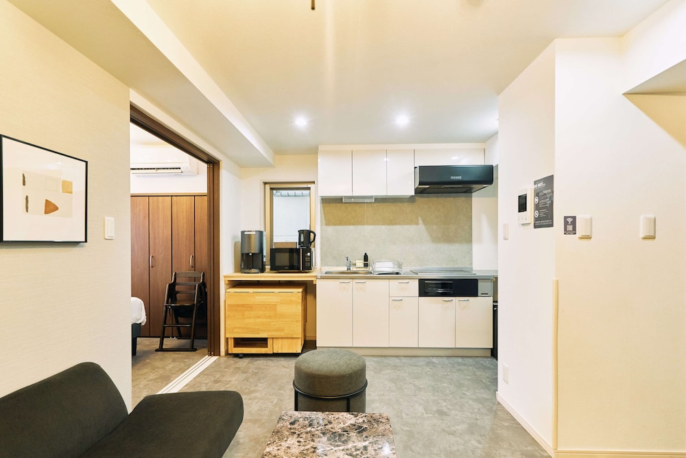 ファミリー アパートメント ペット同伴不可 禁煙（レンタカー付） 専用キッチン1 | B／C APARTMENT 浅草花園通 レンタカー／サウナ付きホテル