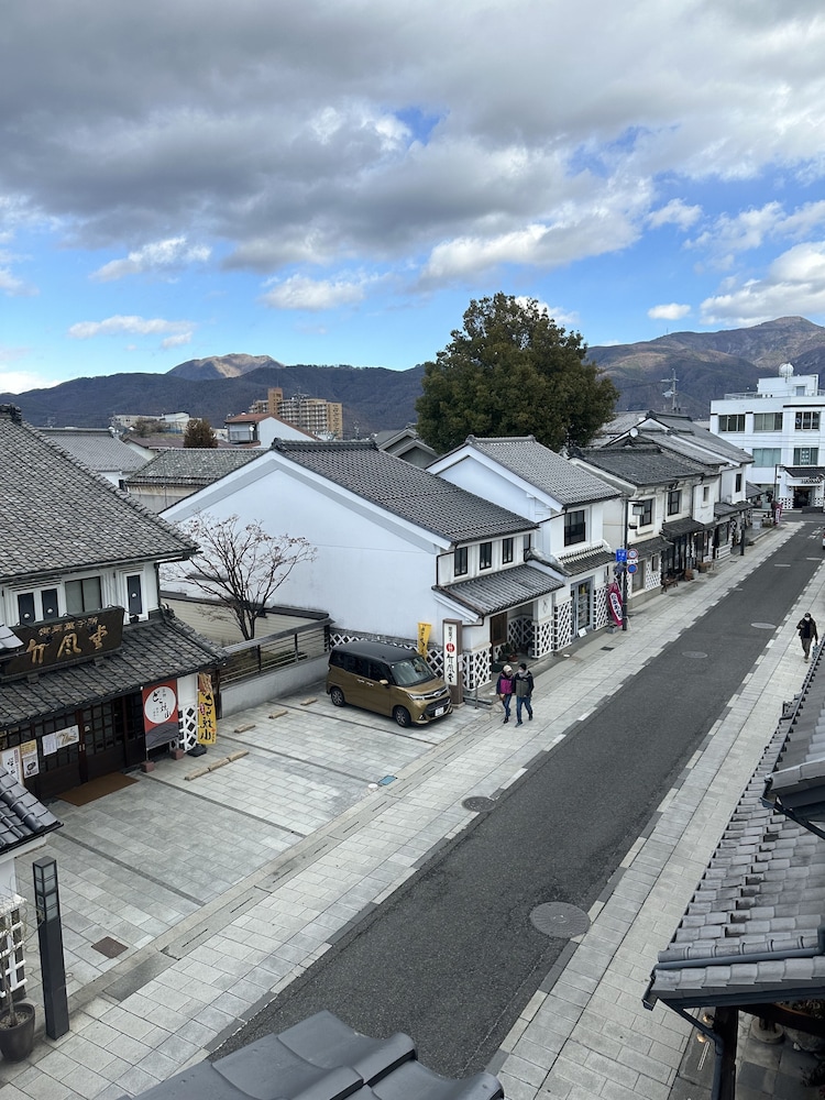 本館シングルベッド浴室付 禁煙 部屋からの景観2 | ぬのや旅館