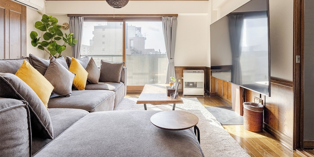 アパートメント (6) リビング エリア4 | LIT’S INN Sapporo