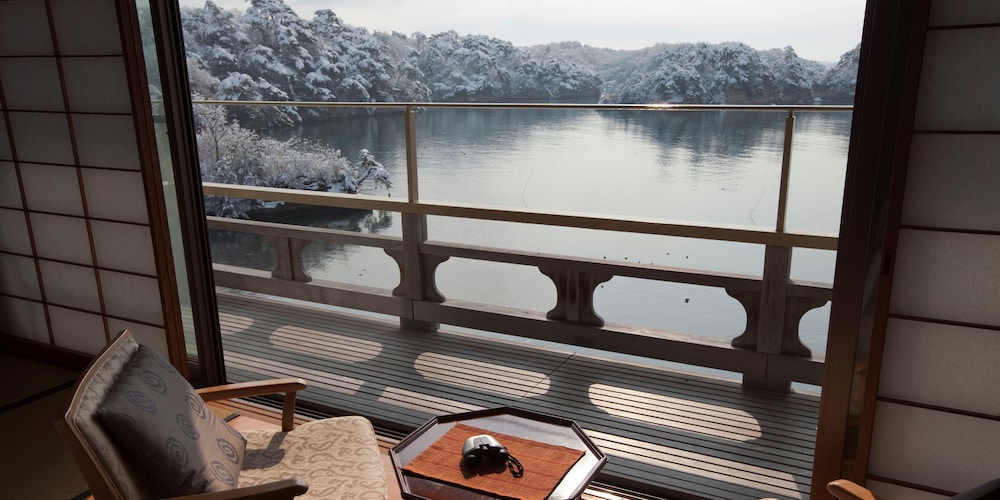 スタンダード ルーム バルコニーからの眺望1 | 松島佐勘 松庵