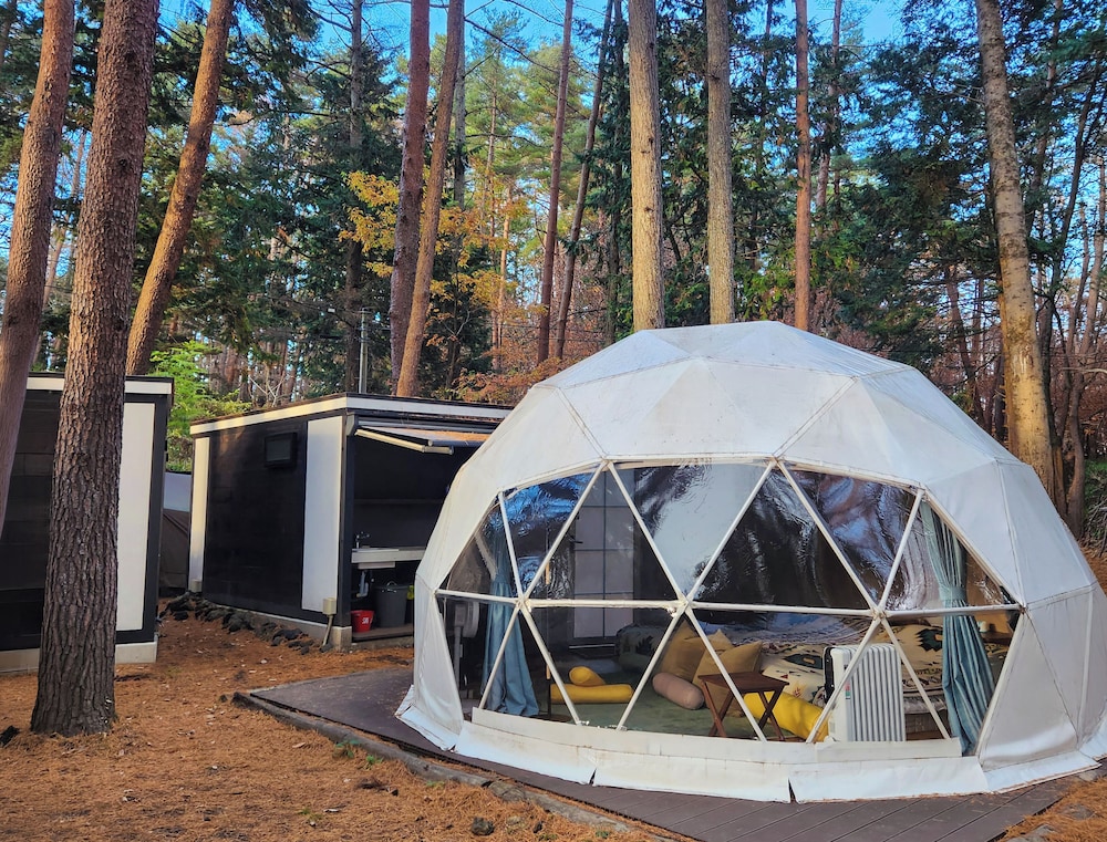 Glamping Hanz Pao (大人3名) | ハンズアウトドアリゾート (旧グランピングヴィラハンズ河口湖)