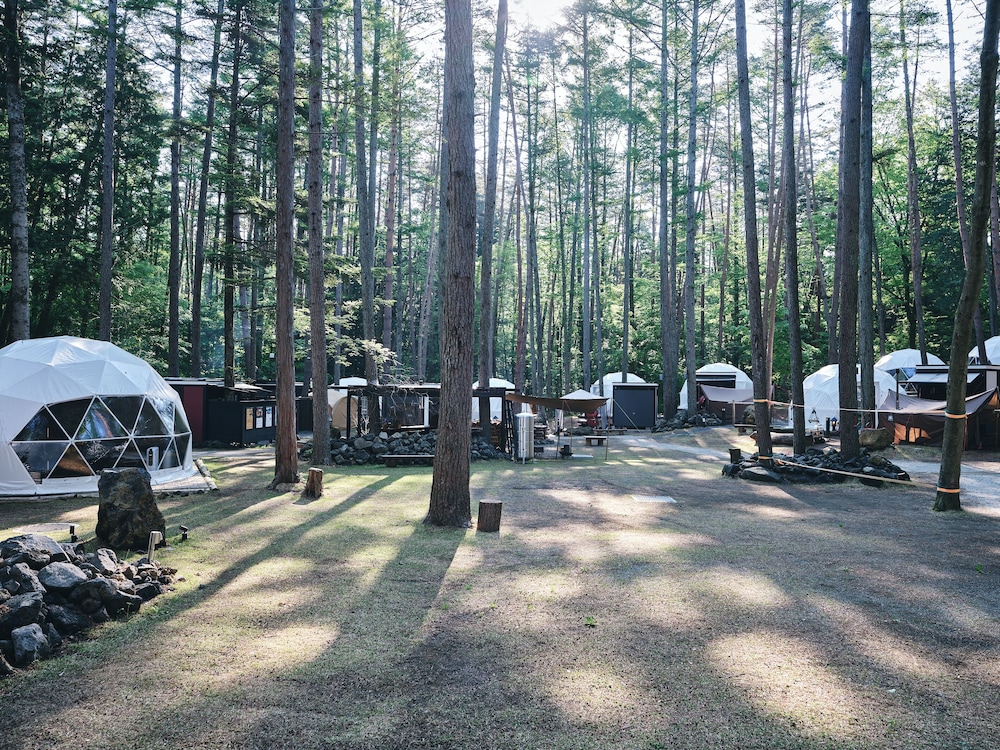 Glamping Hanz Pao (大人4名) テラス / パティオ0 | ハンズアウトドアリゾート (旧グランピングヴィラハンズ河口湖)