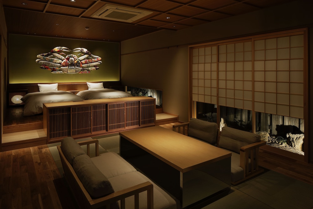 オーシャンビュー温泉付き離れ 禁煙 季音庵 -kinean- 客室2 | 間人温泉 炭平