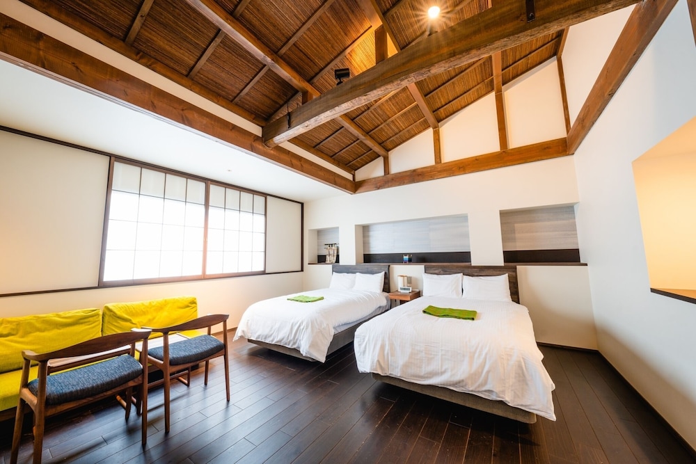 クラシック ツインルーム ベッド (複数台) 禁煙 専用バスルーム 客室3 | 楽々庵