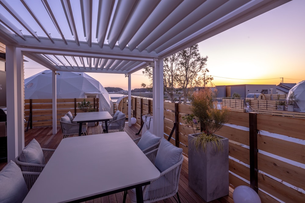 ラグジュアリー テント テラス / パティオ0 | ヴィラヴァカンス浜名湖