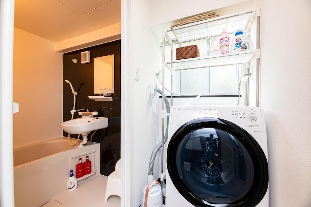 アパートメント ベッド (複数台) 禁煙 バスルーム2 | Vacation Rental NISHIDA