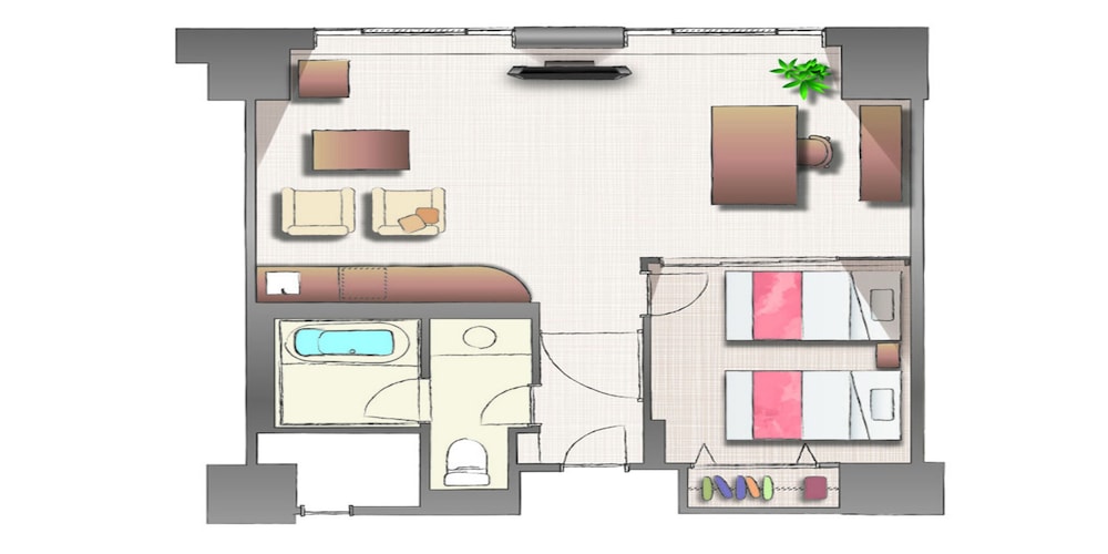 客室1 | Sport & Do Resort リソルの森