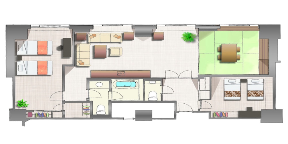 プレミアム ルーム 客室1 | Sport & Do Resort リソルの森