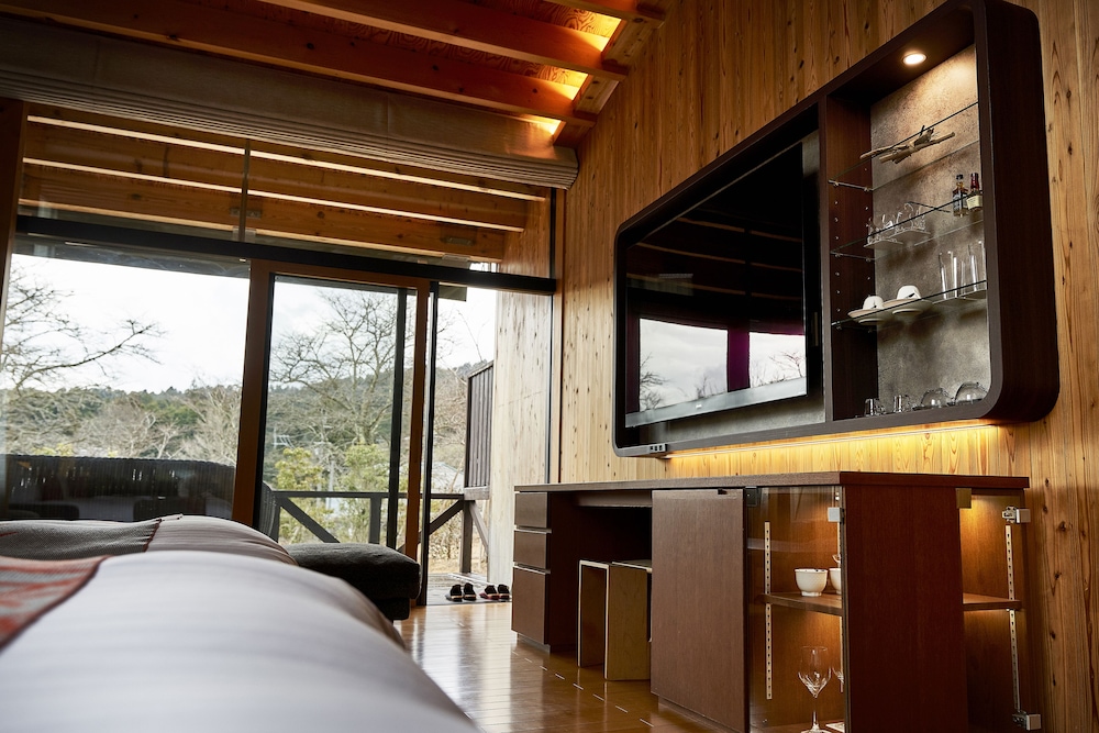 デザイン ツインルーム 1 ベッドルーム 禁煙 客室12 | 山荘 天の里