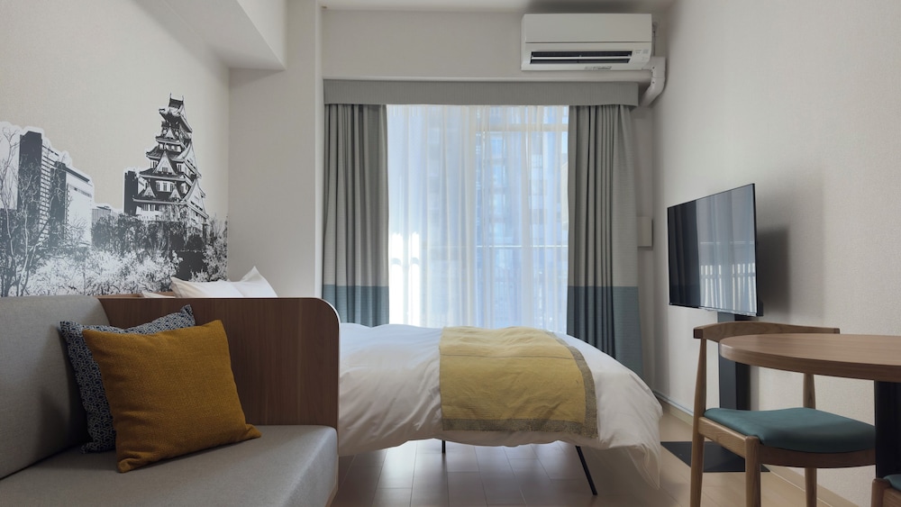 ダブルルーム501号室 禁煙 簡易キッチン (チェックイン22時まで / 毎日の清掃なし) 客室2 | yksi STAY & APARTMENT OSAKA