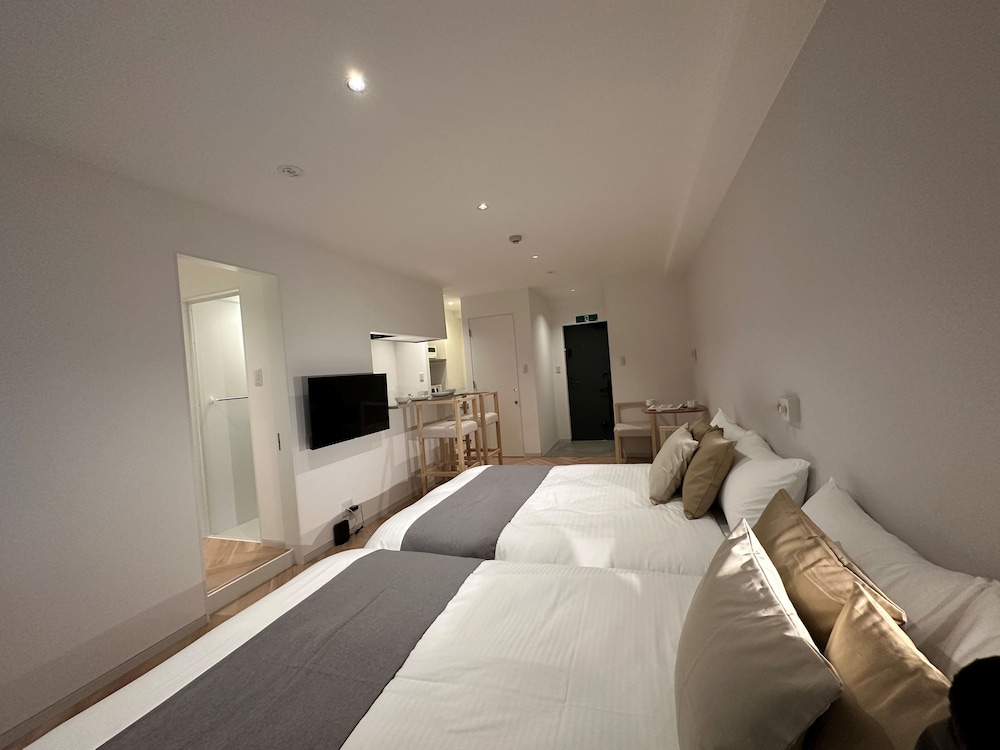 エクスクルーシブ スタジオ ダブルベッド 2 台 客室5 | Rijodori