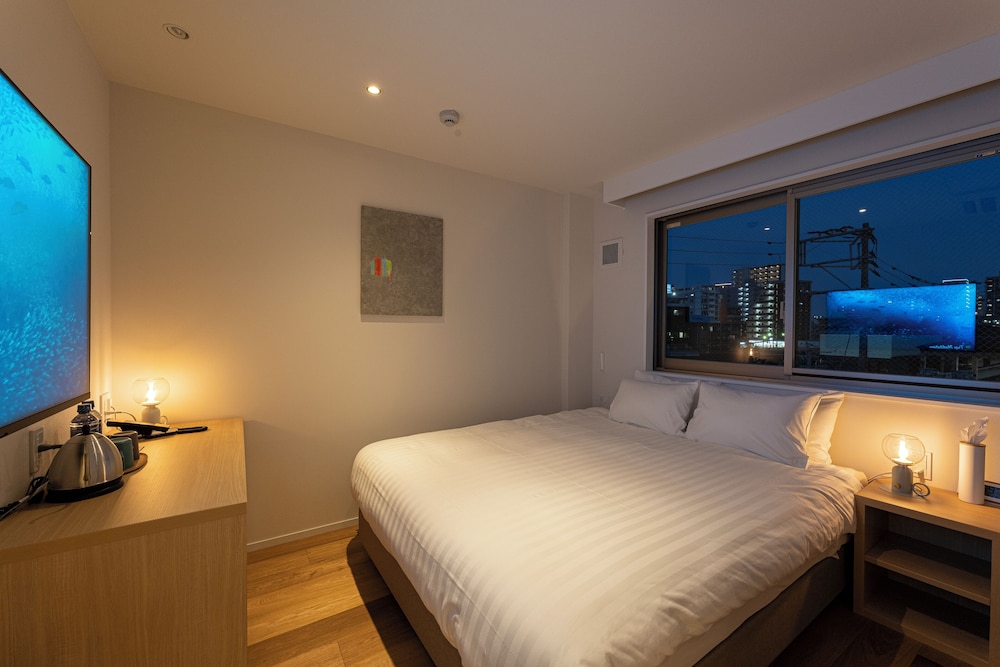 スタンダード ダブルルーム クイーンベッド 1 台 客室5 | 9 HOTEL Tenjin