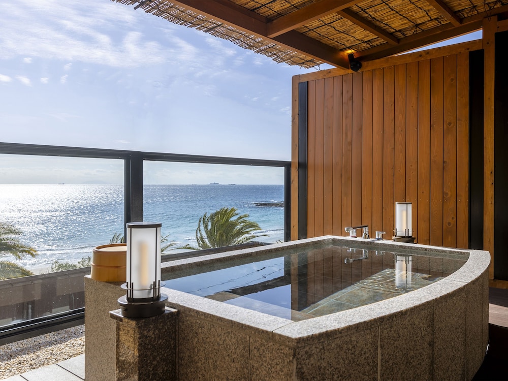 プレジデンシャル ツインルーム オーシャンビュー バスルーム0 | 伊豆薫風