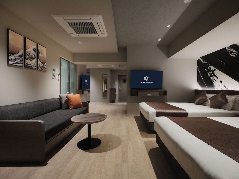 プレミアムサウナスイート 10平米バルコニー付き 禁煙 客室22 | GRAND MONday 浅草 (旧:MONday Apart Premium 浅草)