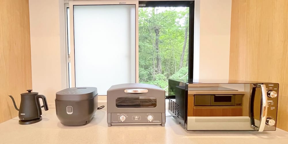 檜風呂棟 専用キッチン2 | 軽井沢ハウスヴィラ