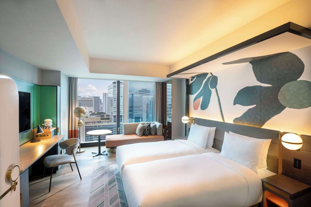 キャノピービュールーム (ツインベッド) 客室1 | キャノピー by ヒルトン大阪梅田