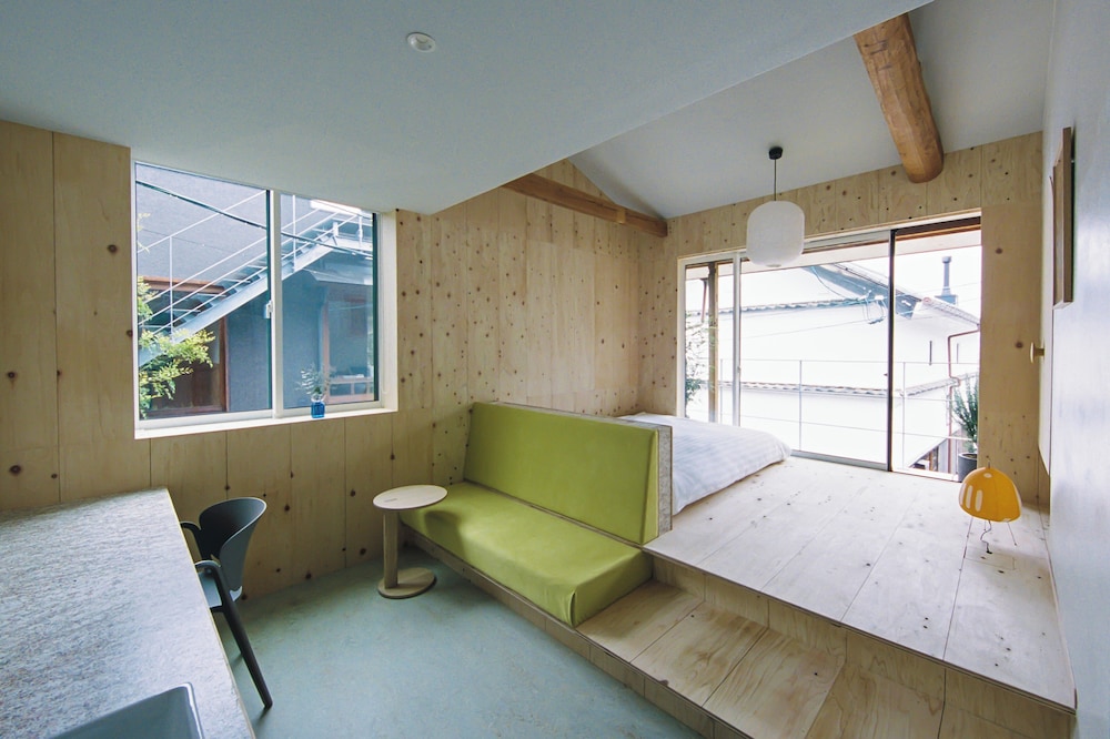 デラックス ダブルルーム ダブルベッド 1 台 テラス パーシャル オーシャン ビュー | SOIL Setoda