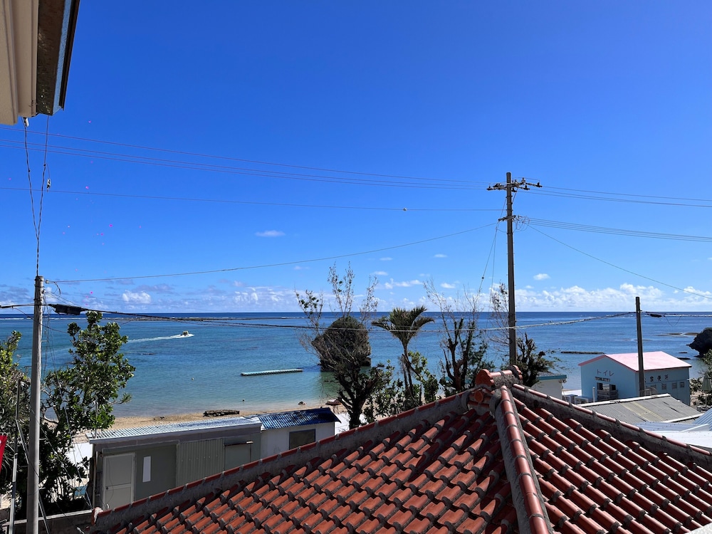 215 シャワー&トイレ付 バルコニーからの眺望0 | ビーチサイドペンションみーばる
