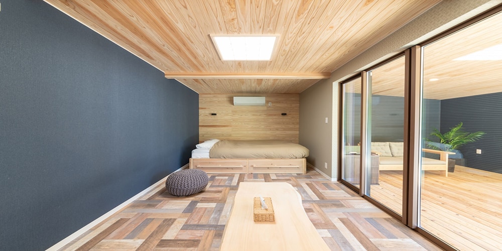 ラグジュアリー コテージ (ゆた〜と温泉券 付) 客室4 | ステラスポーツ