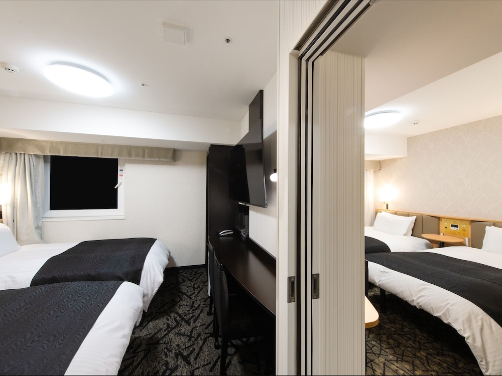 コネクティングツインルーム (4ベッド) 全室禁煙 | アパホテル & リゾート〈大阪なんば駅前タワー〉