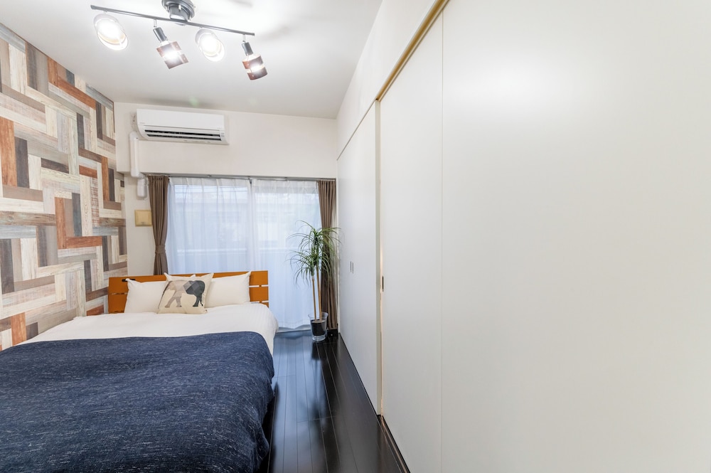 デラックス ツインルーム ダブルベッド 2 台 禁煙 キッチン 客室6 | VIDA 博多