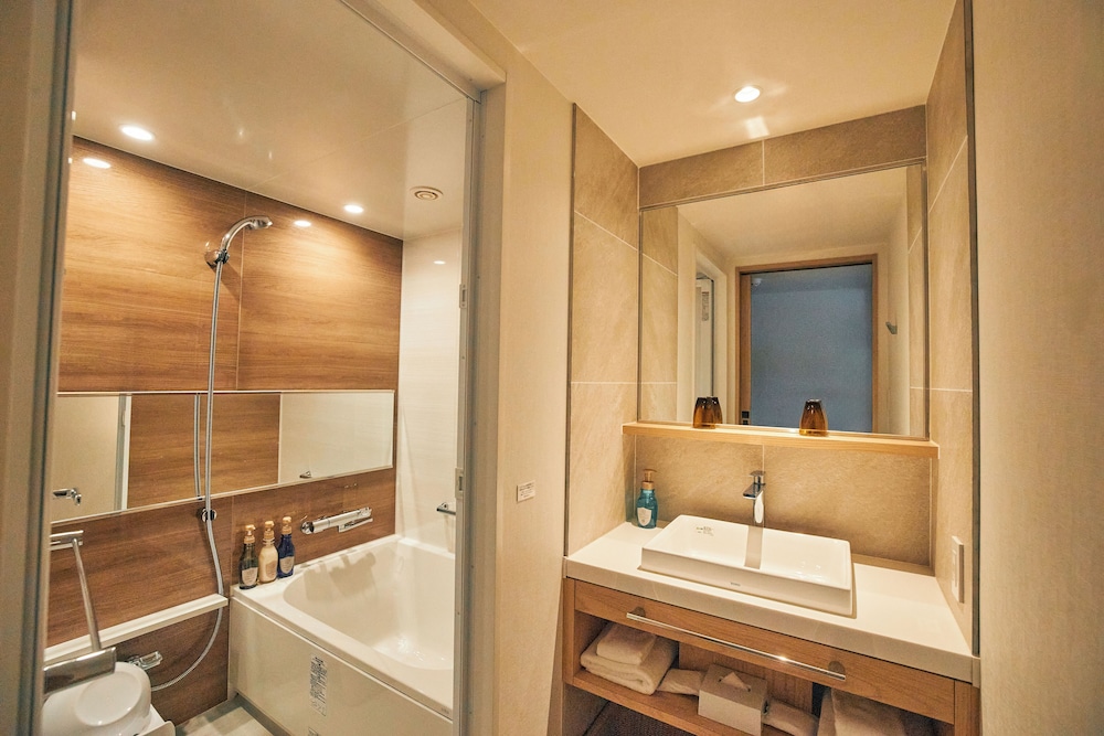 プレミア ツインルーム 禁煙 バスルーム0 | ホテルトラベルティン京都木屋町