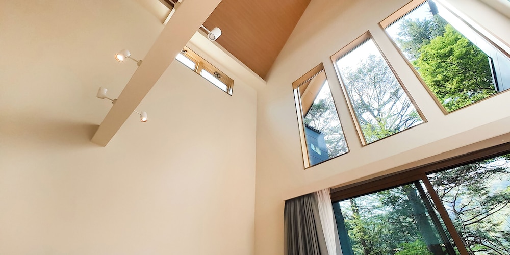 E type, 天然温泉, 岩盤浴ベッド [ヴィラ][ペット不可]（6名定員） 客室12 | Rakuten STAY VILLA 鬼怒川リバーサイド