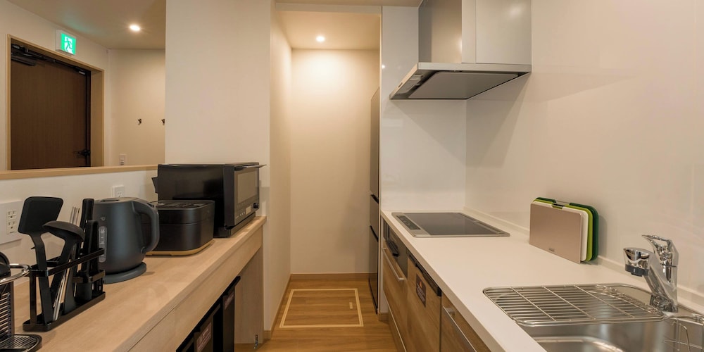 B type 天然温泉, サウナ,ドッグラン[ペット可]（6名定員） 専用キッチン0 | Rakuten STAY VILLA 鬼怒川リバーサイド