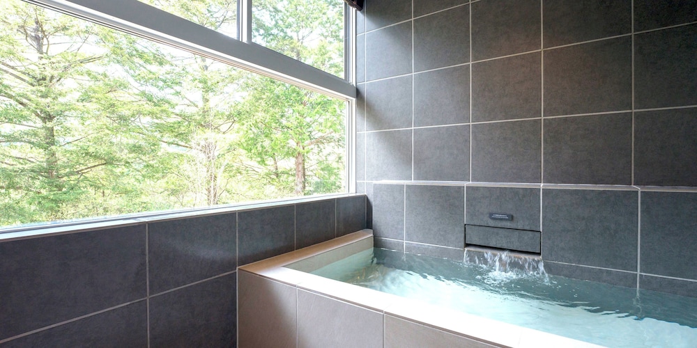 B type 天然温泉, サウナ,ドッグラン[ペット可]（6名定員） バスルーム4 | Rakuten STAY VILLA 鬼怒川リバーサイド