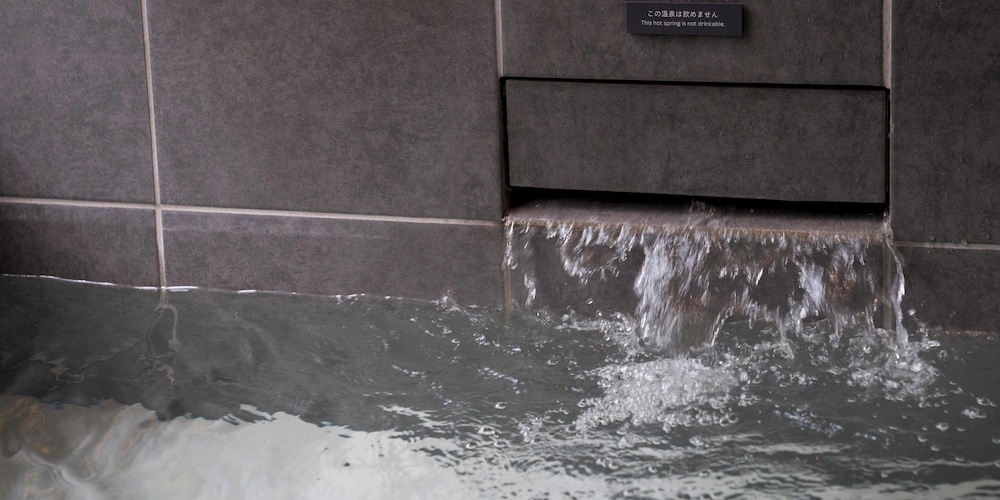 D-2 type, 天然温泉,サウナ, ７５インチ大型TV[ペット不可]（6名定員） バスルーム1 | Rakuten STAY VILLA 鬼怒川リバーサイド