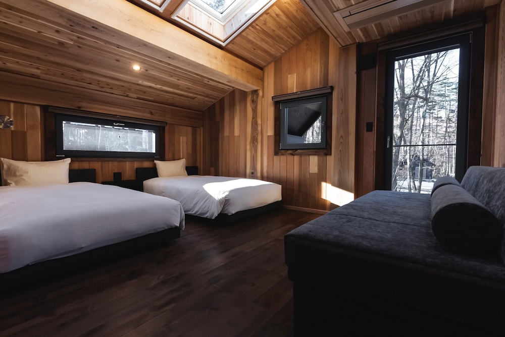 デラックス シャレー マウンテンビュー 客室5 | Fountainhead Hakuba